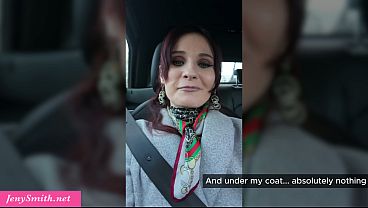 Jeny Smith, a horny hotwife MILF over 40 came to visit a student to teach him how to make pancakes