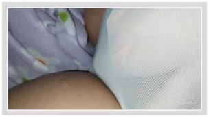 Jugando un ratito con mi coñito😳 (Braguitas transparentes)