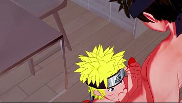 Naruto Yaoi – Naruto x Kiba amazing sex – Japanese Asian Manga Anime Cartoon Game Gay Porn Video Animation