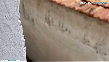 Young amateur couple caught fucking in the street… so damn real!